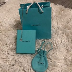 Tiffany & co. Open heart Pendant